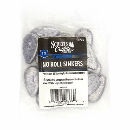 Fishing Weights Scheels Outfitters No-Roll Sinker Weights - Image 3