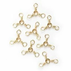 Scheels Outfitters Fishing Swivels Scheels Outfitter 3 Way Brass Swivel