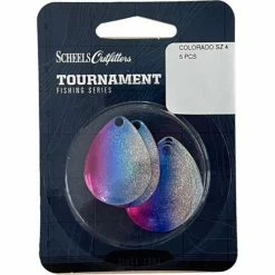 Spinner Rig Components Scheels Outfitters Iridescent Spin Blade 5-Pack