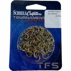 Spinner Rig Components Scheels Outfitters Stirrup Clevis 100 Pack