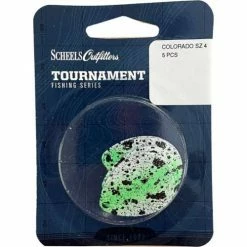Spinner Rig Components Scheels Outfitters Speckled Colorado Spin Blades 5-Pack