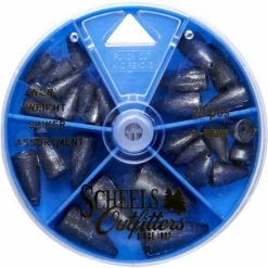 Fishing Weights Scheels Outfitters Worm Weight Sinker Dial Box