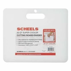 Scheels Outfitters Coolers SCHEELS 50 Qt Super Cooler Cutting Board Divider