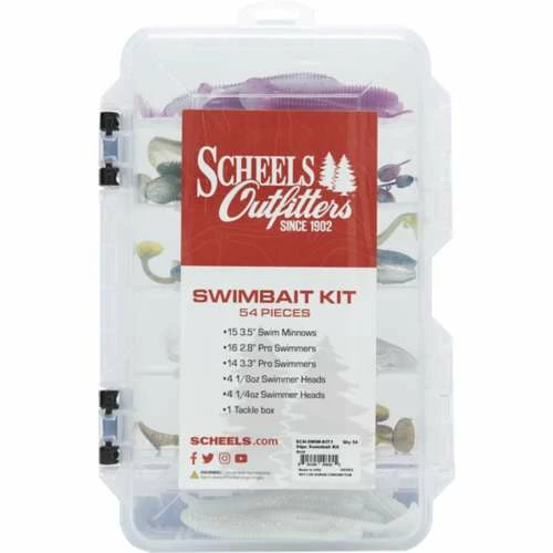 Fishing Tackle Kits Scheels Outfitters Swimbait Rig Kit 54 Pc - Image 2