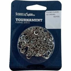 Spinner Rig Components Scheels Outfitters Folded Clevis 100 Pack