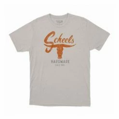 Scheels Outfitters Shirts Men's Scheels Outfitter Steer Hardware Texas T-Shirt