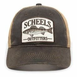 Hats & Caps Men's Scheels Outfitters Walleye Logo Snapback Hat