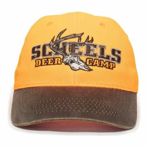 Hats & Caps Men's Scheels Outfitters Deer Camp Blaze Orange Adjustable Hat